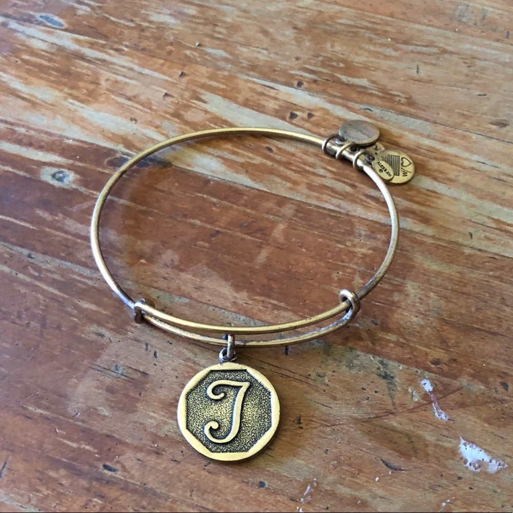 Alex and Ani Expandable Wire Bangle Bracelet 2.5”